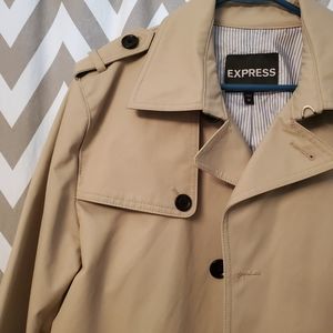Men's Water Resistant Trench Coat